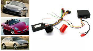 NEW Porsche Steering Wheel Control Interfaces. Maintain the vehicles fibre optic amplifier