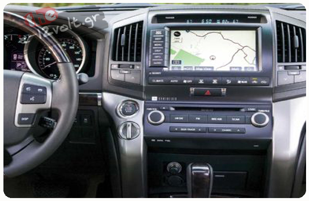 Toyota Land Cruiser HDD navigation