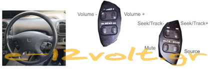 Citroen Steering Wheel Control 2000-2005