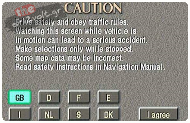 Toyota RGB navigation systems