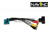 Rear Entertainment IN-OUT adapter voor LandRover MK3-4 systemen