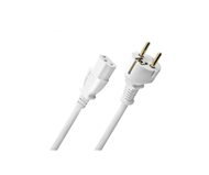 Oehlbach Powercord C13   5 m White ()