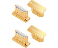 Oehlbach HS Caps Protection caps for HDMI Gold (4 )