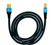 Oehlbach USB Plus B USB 2.0 cable type A to type B 3 m Blue
