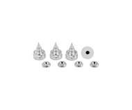 Oehlbach Spikes S2000 4 Spikes with washer Chrome (4 )