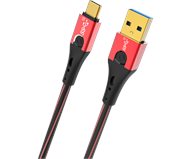 Oehlbach USB Evolution C3 USB 3.2 Gen2 Cable Type A - Type C 3 m Red