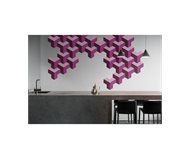 Audiodesigner Walltone Angle Set Dark Purple-Fuchsia-Pink ��������������� ������������ ����� ��� ����� 3mm