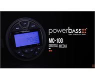 PowerBass MC-100 ������ �������� ����� Bluetooth, AUX & USB INPUT (�������)