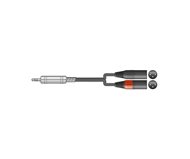 Citronic 190.135UK   3.5mm mini jack  2 x Stereo XLRM 1m