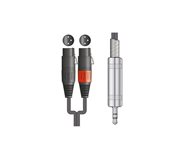 Citronic 190.135UK   3.5mm mini jack  2 x Stereo XLRM 1m