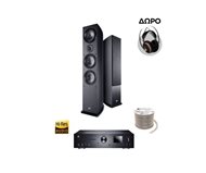  Stereo Hi-Fi   Magnat MC 400,  HECO Victa Elite 702 Black   Oehlbach +   Meze 99CLASSICS