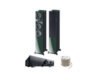  Stereo Hi-Fi   Magnat MA 700,  HECO Aurora 700 Red   Oehlbach