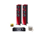  Stereo Hi-Res   Magnat MC 400,  HECO Aurora 700 Orange   Oehlbach +   Meze 99CLASSICS