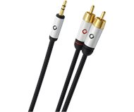 Oehlbach i-Connect J ������� ���� ������� �������� 3.5mm Jack - 2x RCA 1.5m Black (�������)