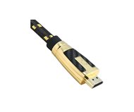 Oehlbach CARB CONNECT ULTRA  HDMI High End 8K 0,75m Black/Gold ()