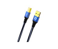Oehlbach USB Plus B   USB 2.0 Type A  Type B 1m Blue ()