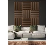Audiodesigner 3D Square Oiled Oak      52 x 52 x 2,2cm / 0,54 .. (2 )