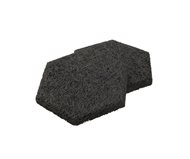 Audiodesigner 3D Hexagon Black RAL      28x25cm / 0,972 .. (18 )